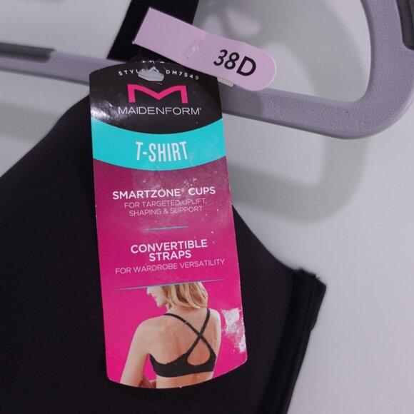 NEW Maidenform One Fab Fit 2.0 T-Shirt Shaping Extra Coverage Underwire Bra 38D - Picture 4 of 5